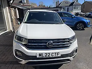 Used 2022 Volkswagen T-Cross Black Edition White - Interior and Exterior details 3