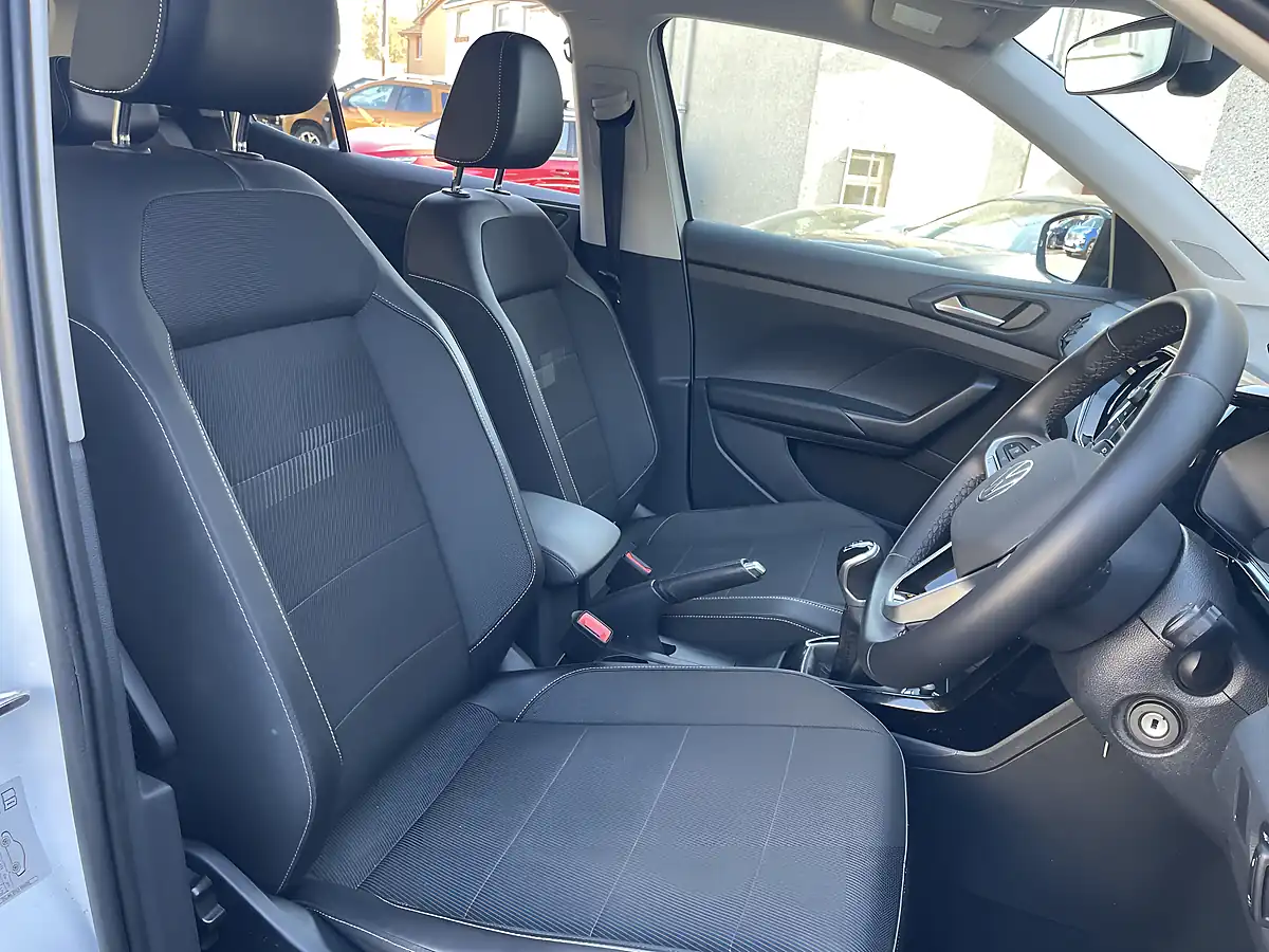 Used 2022 Volkswagen T-Cross Black Edition White - Interior and Exterior details 7