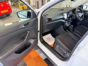 Used 2022 Volkswagen T-Cross Black Edition White - Interior and Exterior details 11