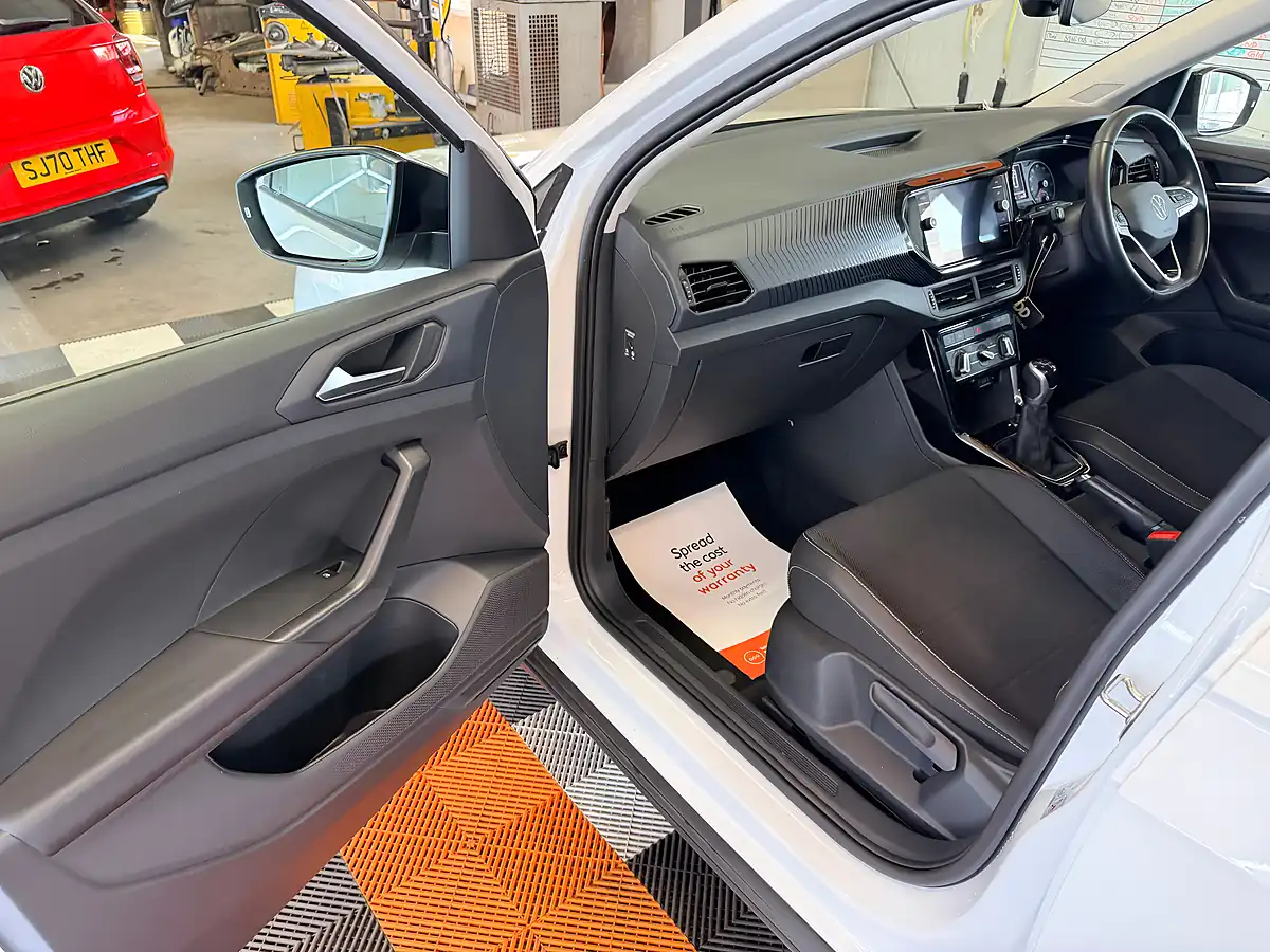 Used 2022 Volkswagen T-Cross Black Edition White - Interior and Exterior details 11