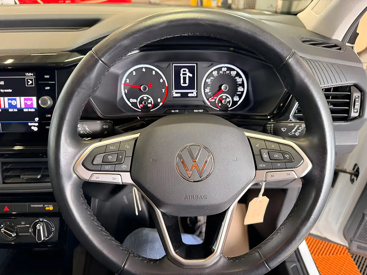 Used 2022 Volkswagen T-Cross Black Edition White - Interior and Exterior details 13