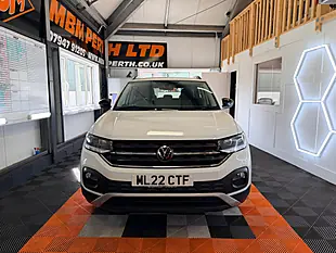 Used 2022 Volkswagen T-Cross Black Edition White - Interior and Exterior details 9