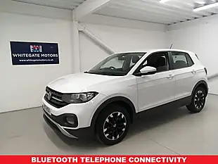 Used 2022 Volkswagen T-Cross S White - Interior and Exterior details 3