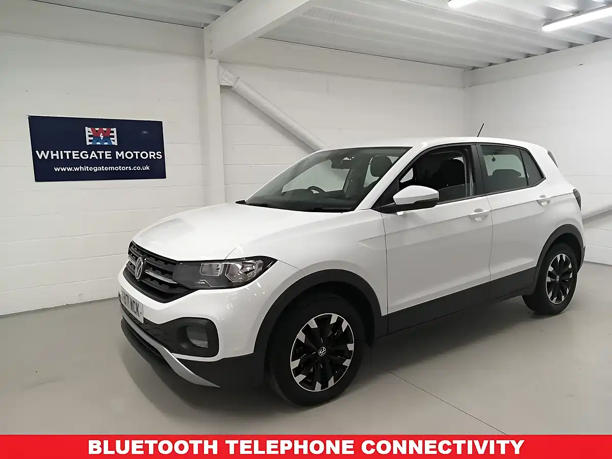 Used 2022 Volkswagen T-Cross S White - Interior and Exterior details 3