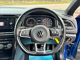 Used 2022 Volkswagen T-Roc Black Edition Blue - Interior and Exterior details 17