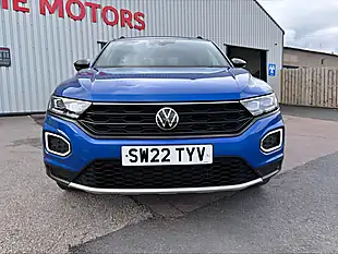 Used 2022 Volkswagen T-Roc Black Edition Blue - Interior and Exterior details 2