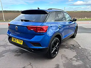 Used 2022 Volkswagen T-Roc Black Edition Blue - Interior and Exterior details 3