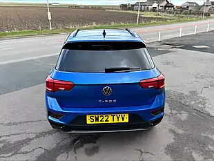 Used 2022 Volkswagen T-Roc Black Edition Blue - Interior and Exterior details 6