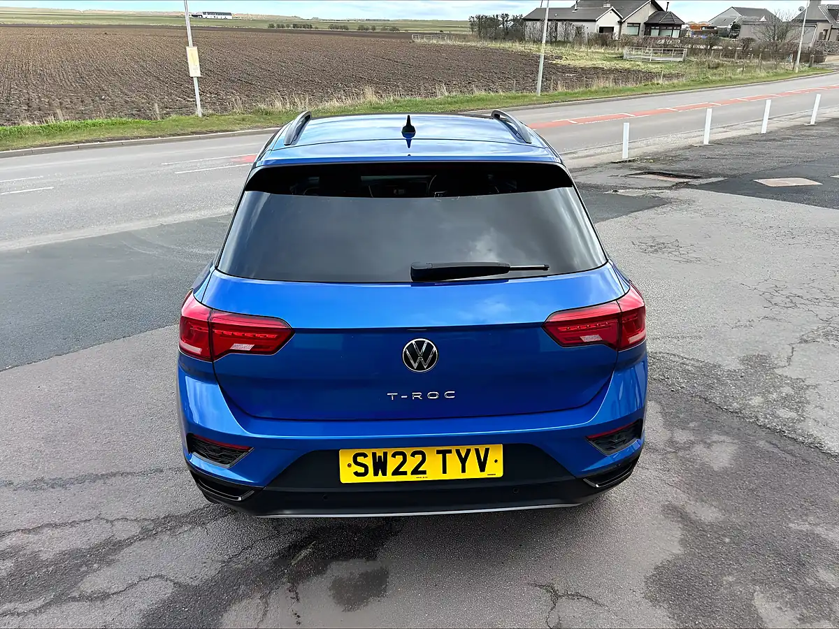 Used 2022 Volkswagen T-Roc Black Edition Blue - Interior and Exterior details 6
