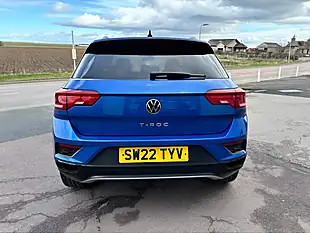 Used 2022 Volkswagen T-Roc Black Edition Blue - Interior and Exterior details 7