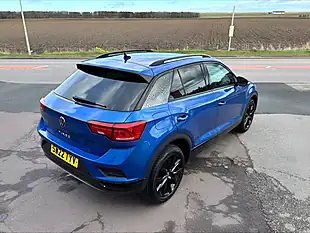 Used 2022 Volkswagen T-Roc Black Edition Blue - Interior and Exterior details 8