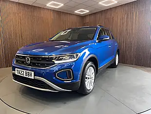 Used 2022 Volkswagen T-Roc Life Blue - Interior and Exterior details 3