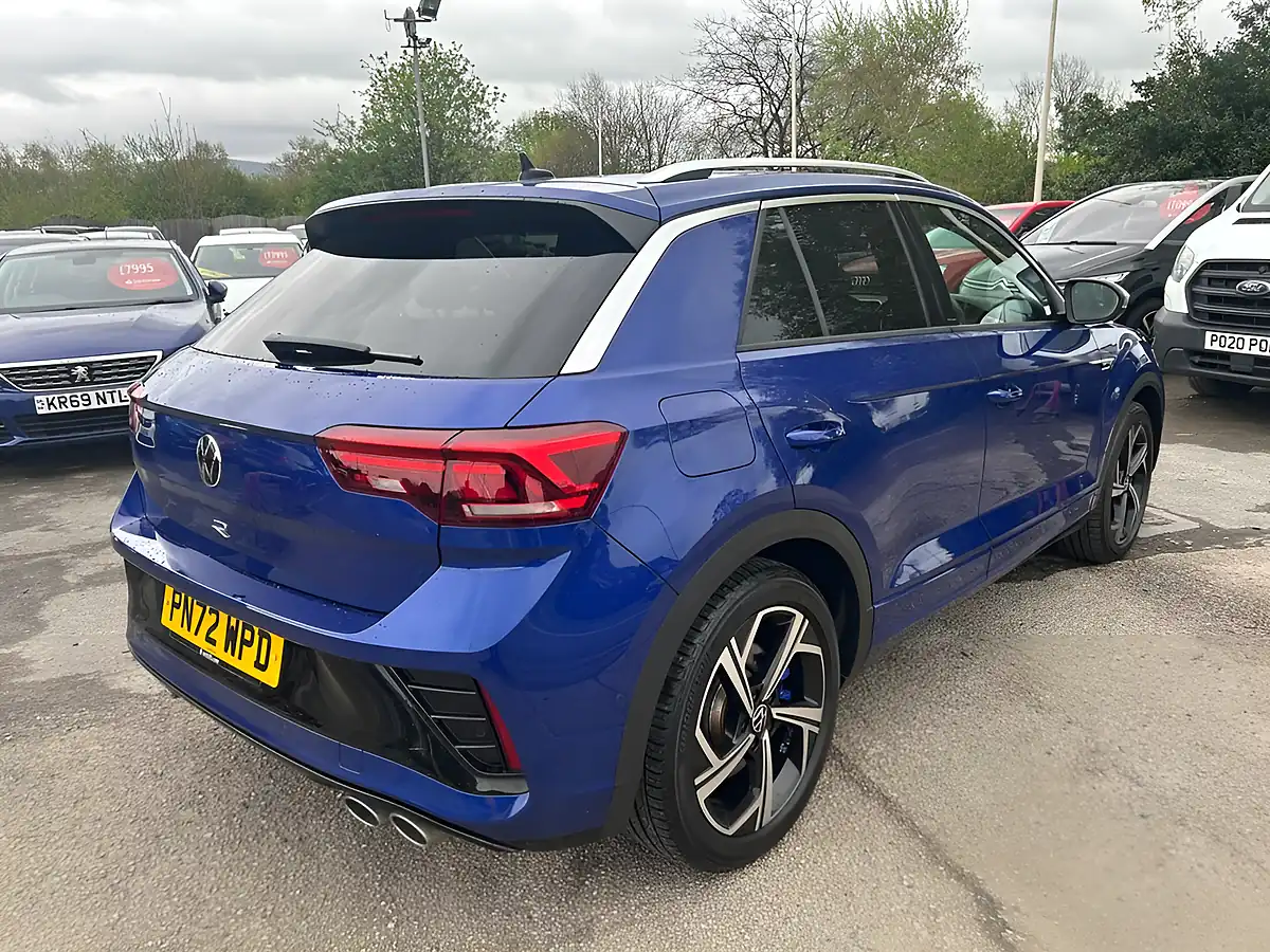 Used 2022 Volkswagen T-Roc R Blue - Interior and Exterior details 3