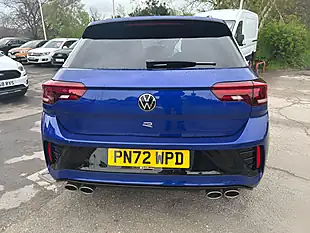 Used 2022 Volkswagen T-Roc R Blue - Interior and Exterior details 4