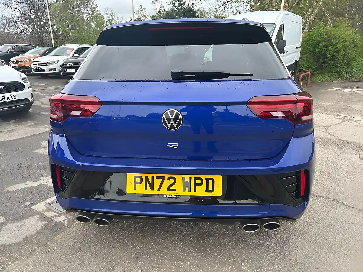 Used 2022 Volkswagen T-Roc R Blue - Interior and Exterior details 4