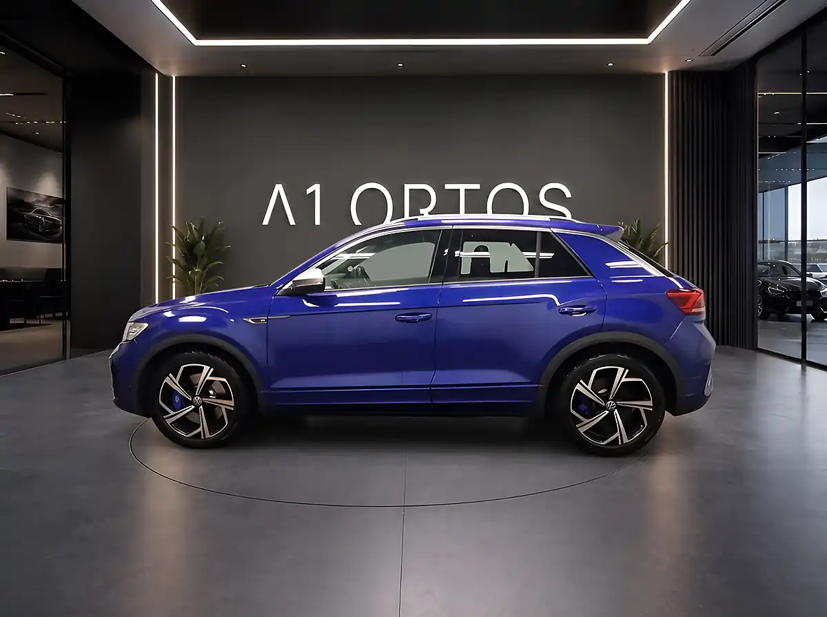 Used 2022 Volkswagen T-Roc R Lapiz Blue - Interior and Exterior details 5