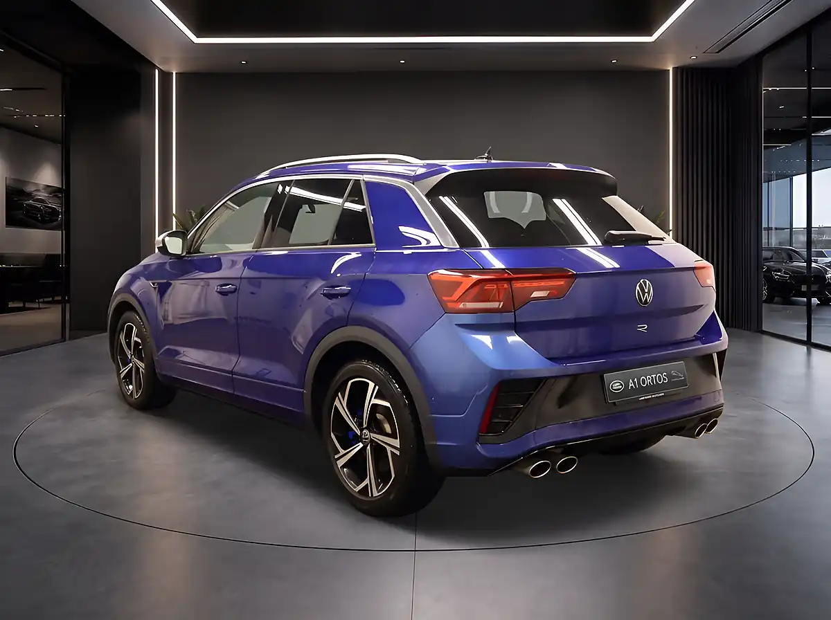 Used 2022 Volkswagen T-Roc R Lapiz Blue - Interior and Exterior details 6