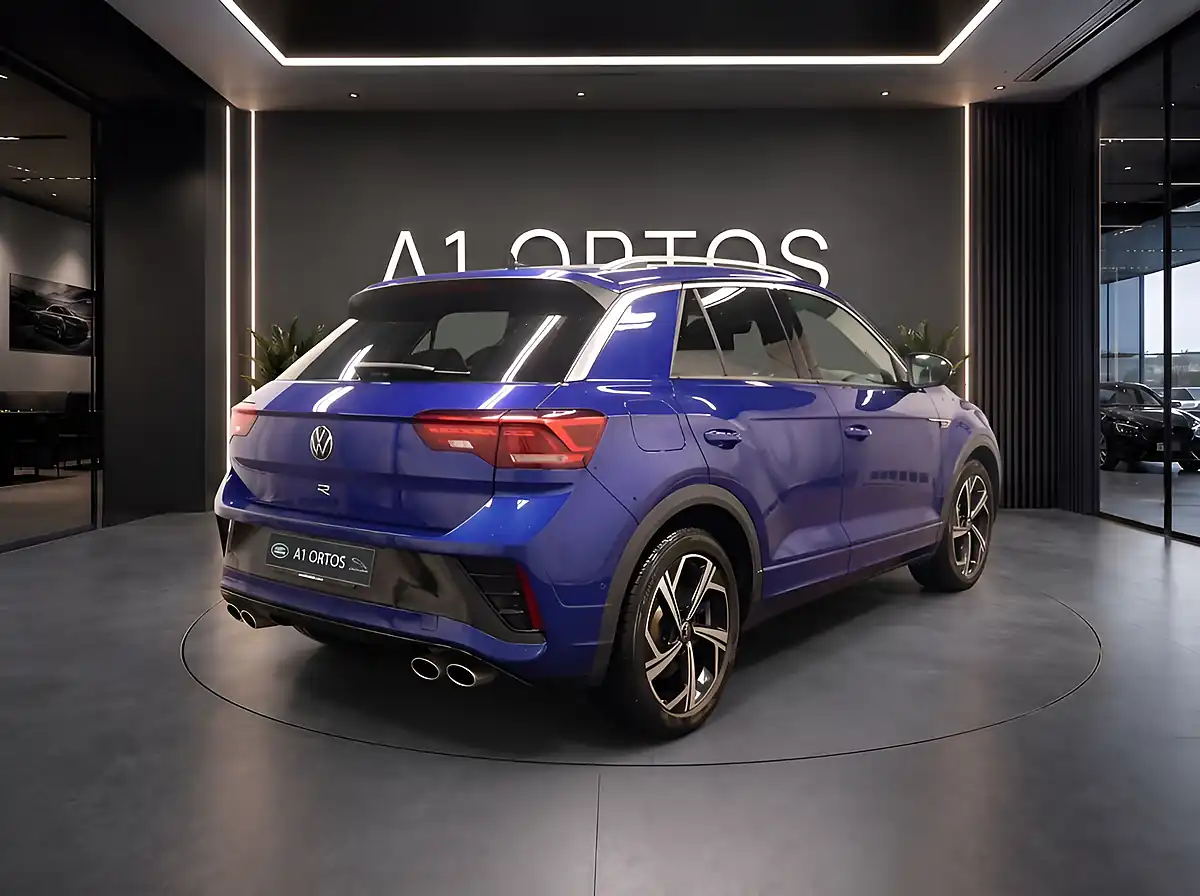 Used 2022 Volkswagen T-Roc R Lapiz Blue - Interior and Exterior details 8