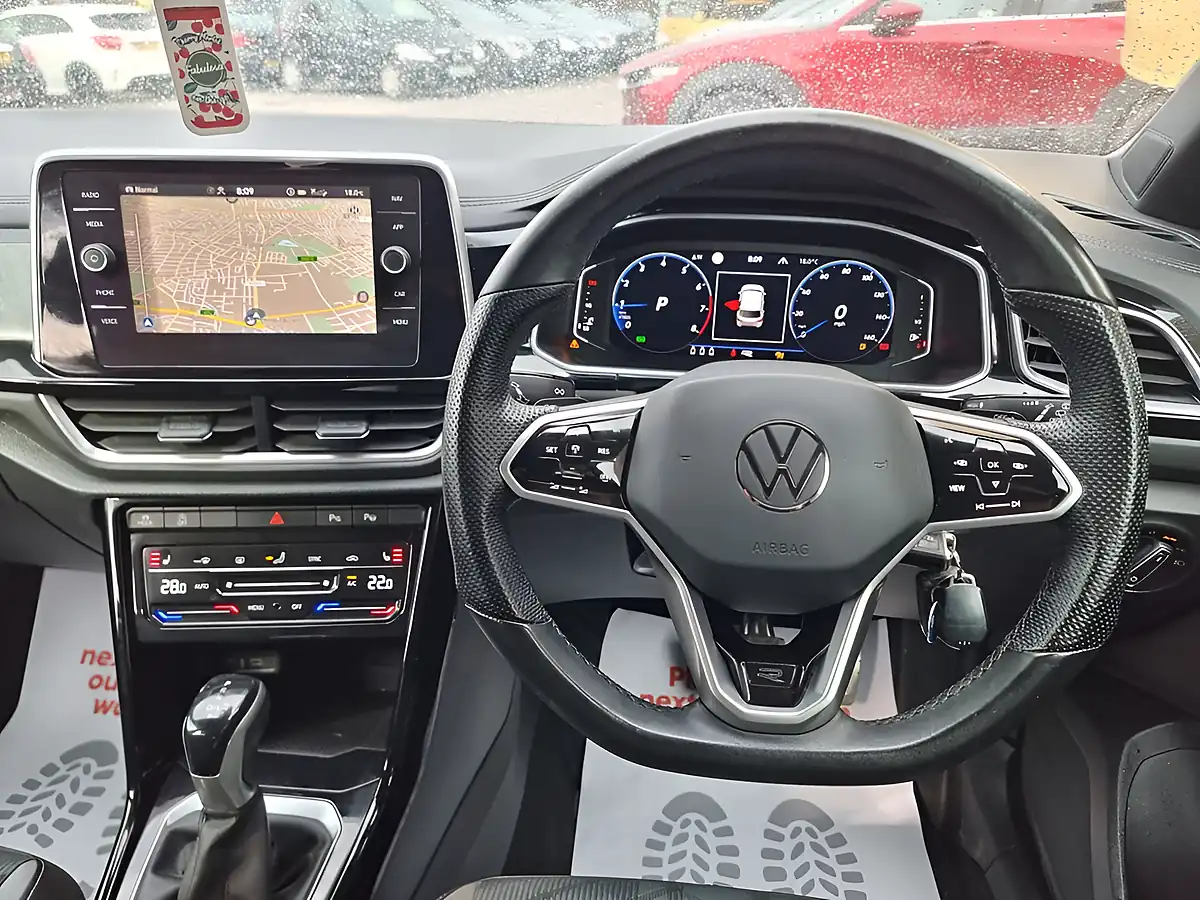 Used 2022 Volkswagen T-Roc R-Line White - Interior and Exterior details 5