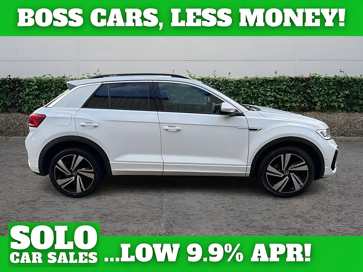 Used 2022 Volkswagen T-Roc R-Line White - Interior and Exterior details 2