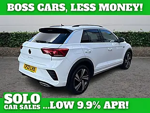 Used 2022 Volkswagen T-Roc R-Line White - Interior and Exterior details 3