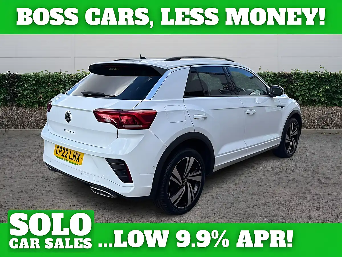 Used 2022 Volkswagen T-Roc R-Line White - Interior and Exterior details 3
