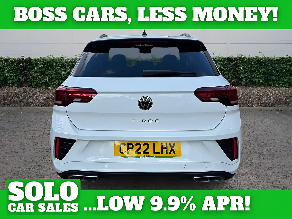 Used 2022 Volkswagen T-Roc R-Line White - Interior and Exterior details 4