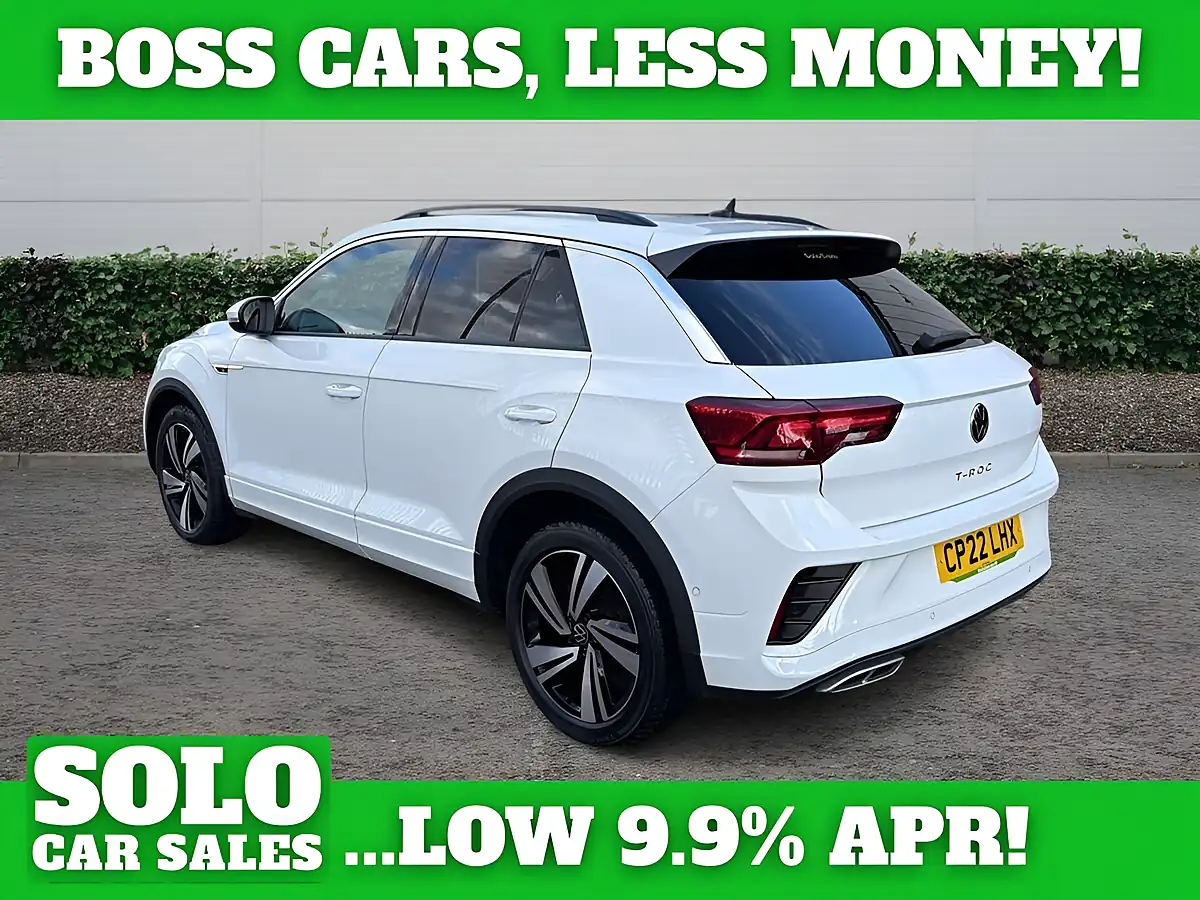 Used 2022 Volkswagen T-Roc R-Line White - Interior and Exterior details 6