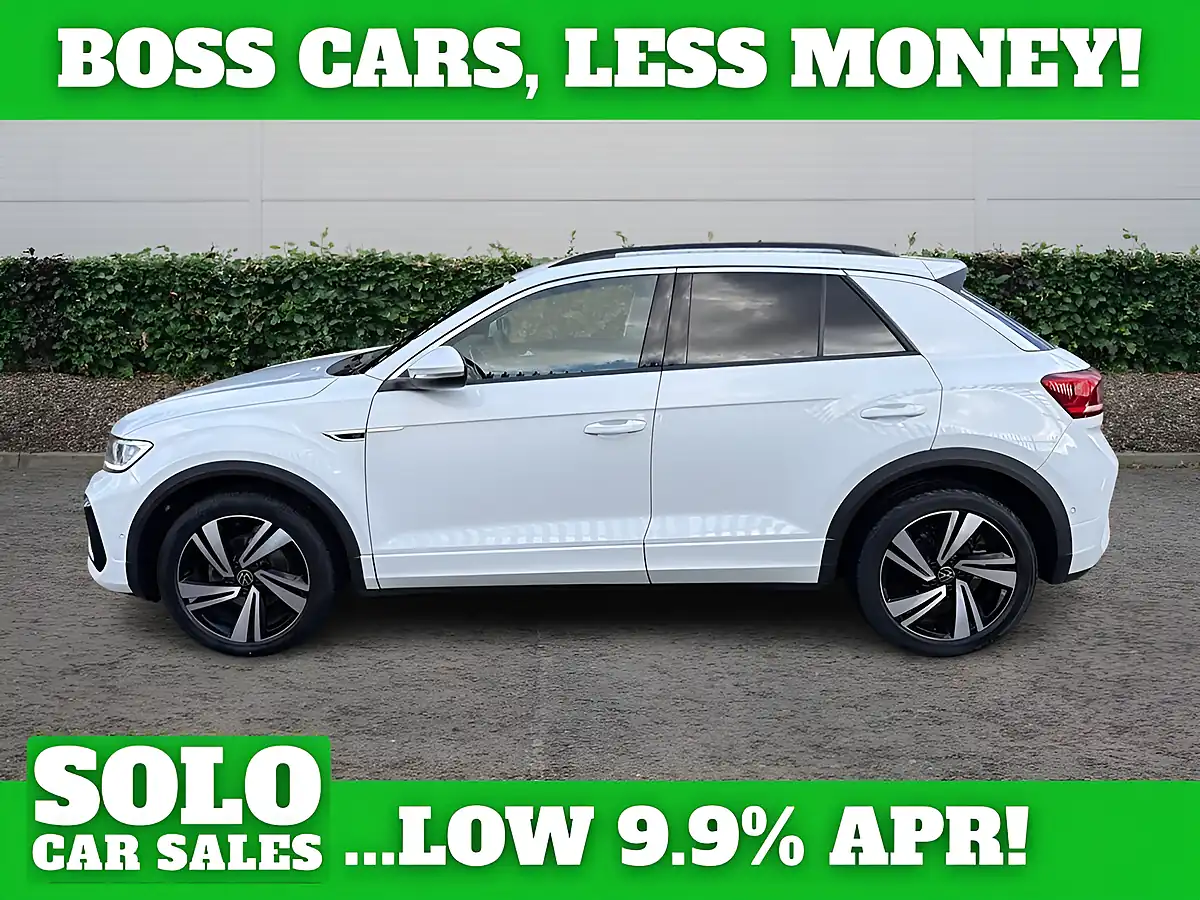 Used 2022 Volkswagen T-Roc R-Line White - Interior and Exterior details 7