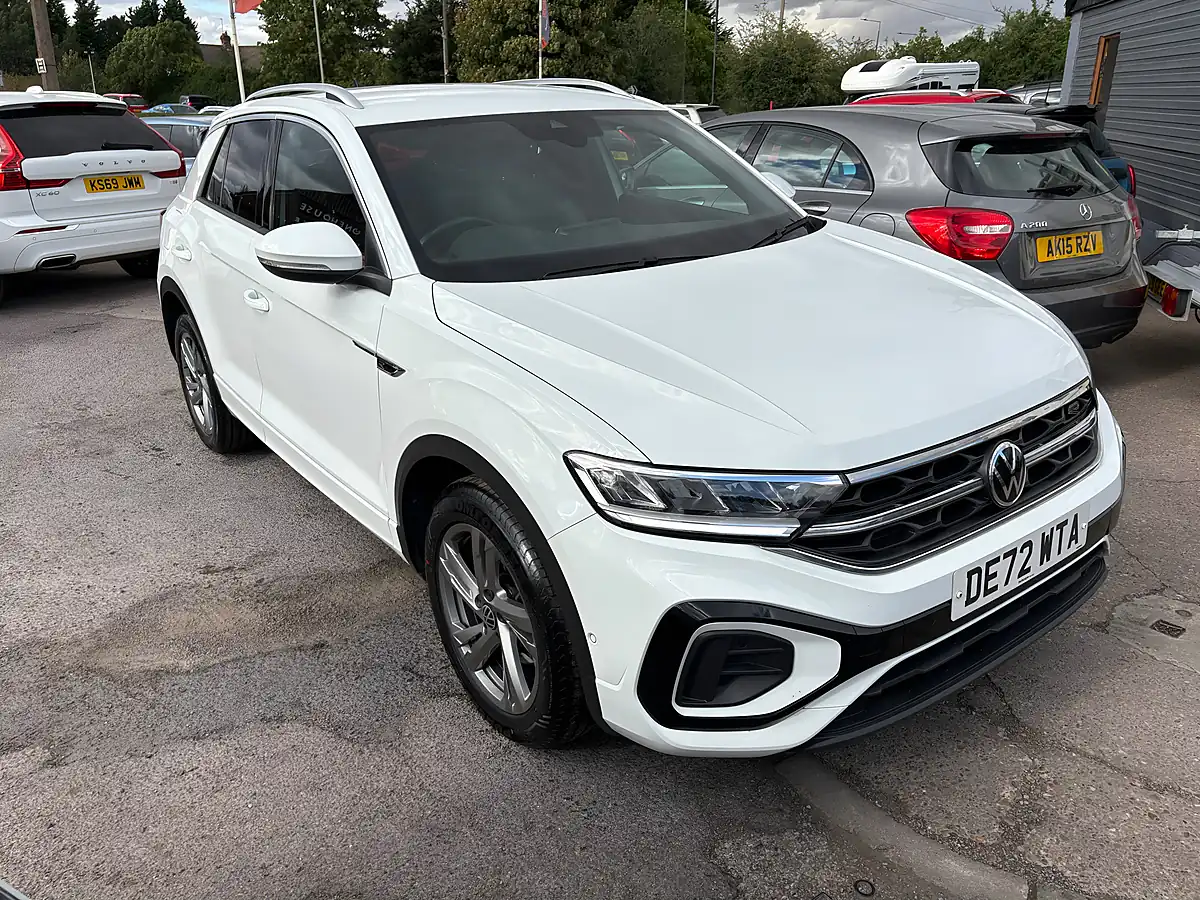 Used 2022 Volkswagen T-Roc R-Line White - Interior and Exterior details 3