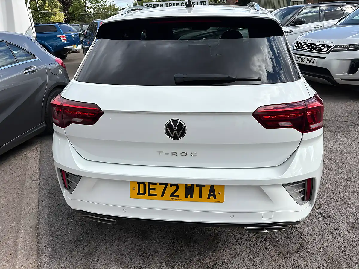 Used 2022 Volkswagen T-Roc R-Line White - Interior and Exterior details 6