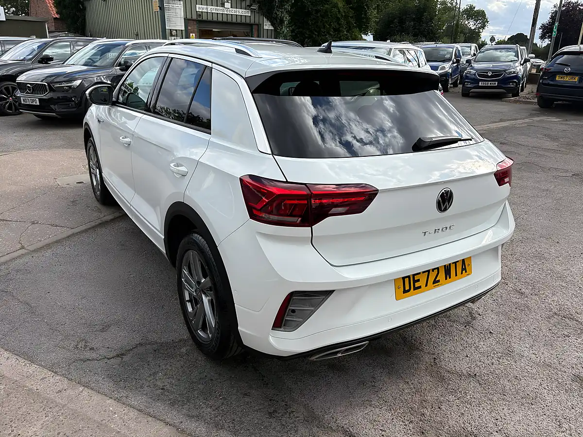 Used 2022 Volkswagen T-Roc R-Line White - Interior and Exterior details 7