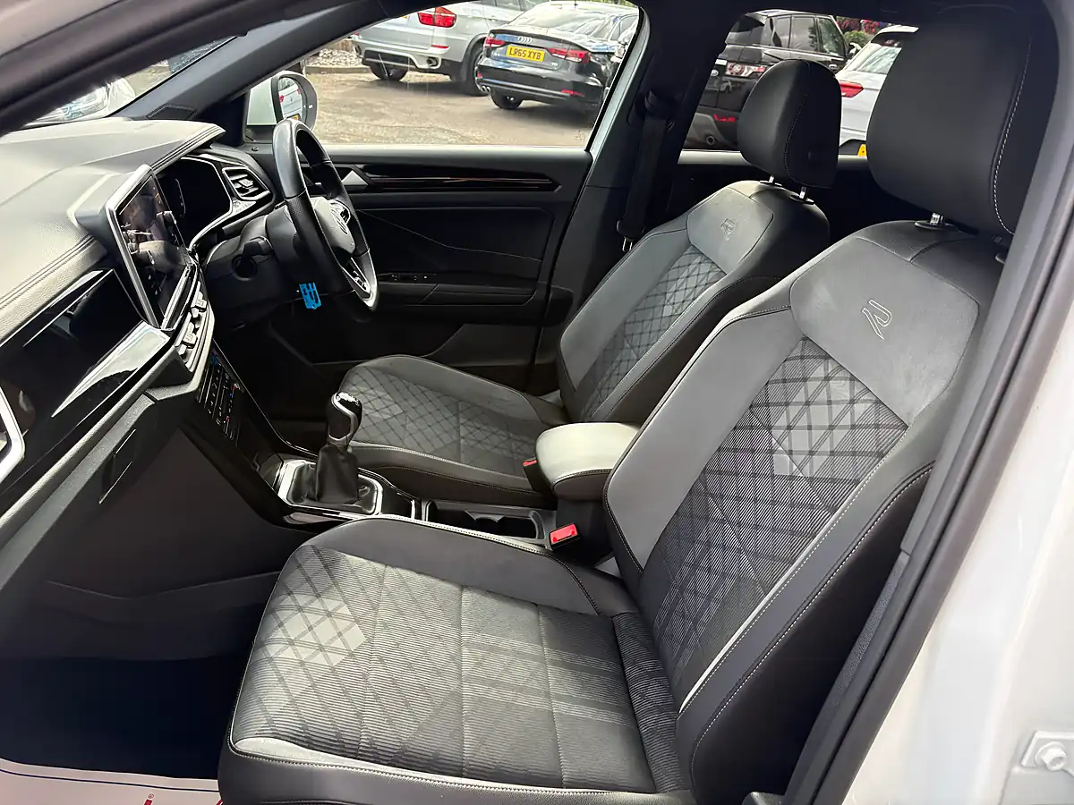 Used 2022 Volkswagen T-Roc R-Line White - Interior and Exterior details 9
