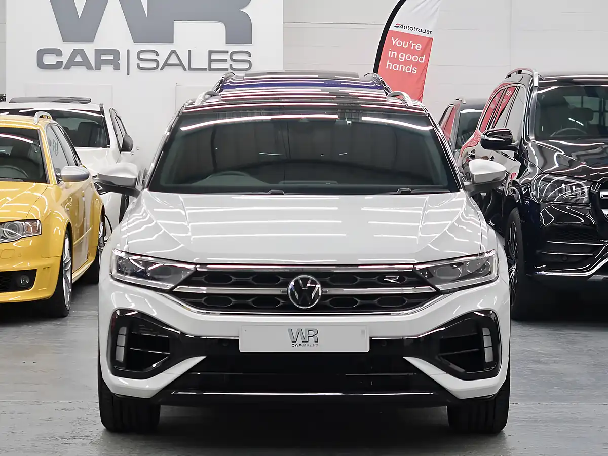 Used 2022 Volkswagen T-Roc R White - Interior and Exterior details 2