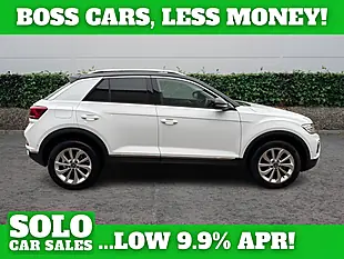 Used 2022 Volkswagen T-Roc Style White - Interior and Exterior details 2