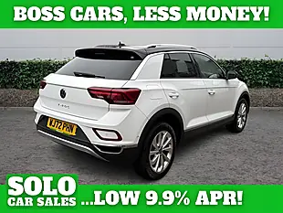 Used 2022 Volkswagen T-Roc Style White - Interior and Exterior details 3