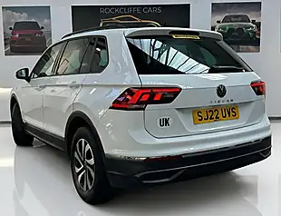 Used 2022 Volkswagen Tiguan Active White - Interior and Exterior details 4