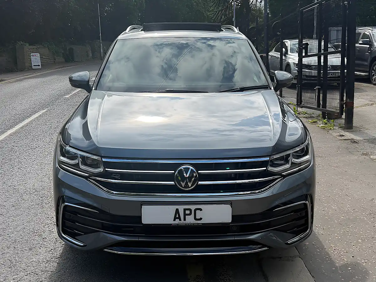 Used 2022 Volkswagen Tiguan Allspace R-Line Grey - Interior and Exterior details 10