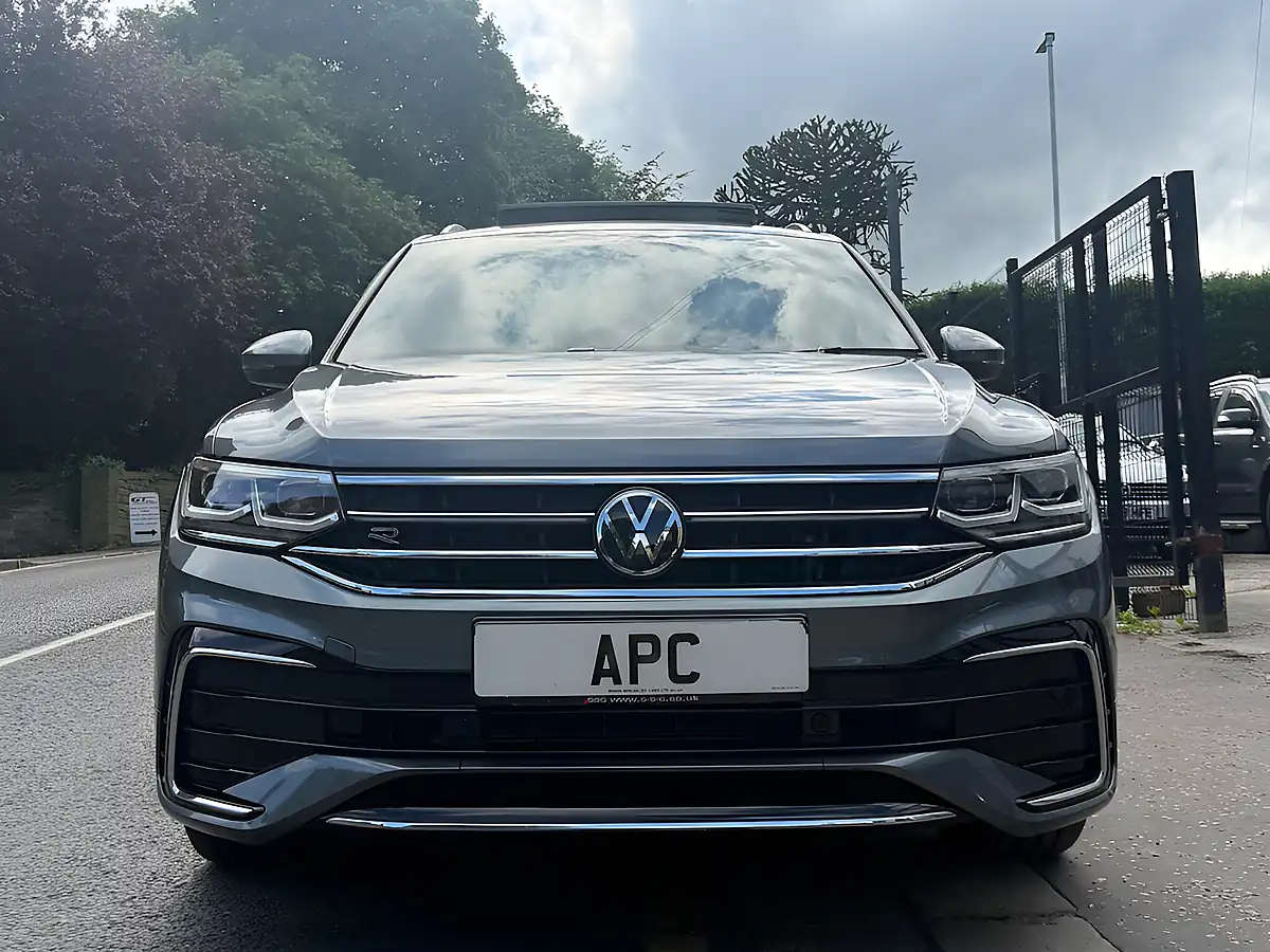 Used 2022 Volkswagen Tiguan Allspace R-Line Grey - Interior and Exterior details 2