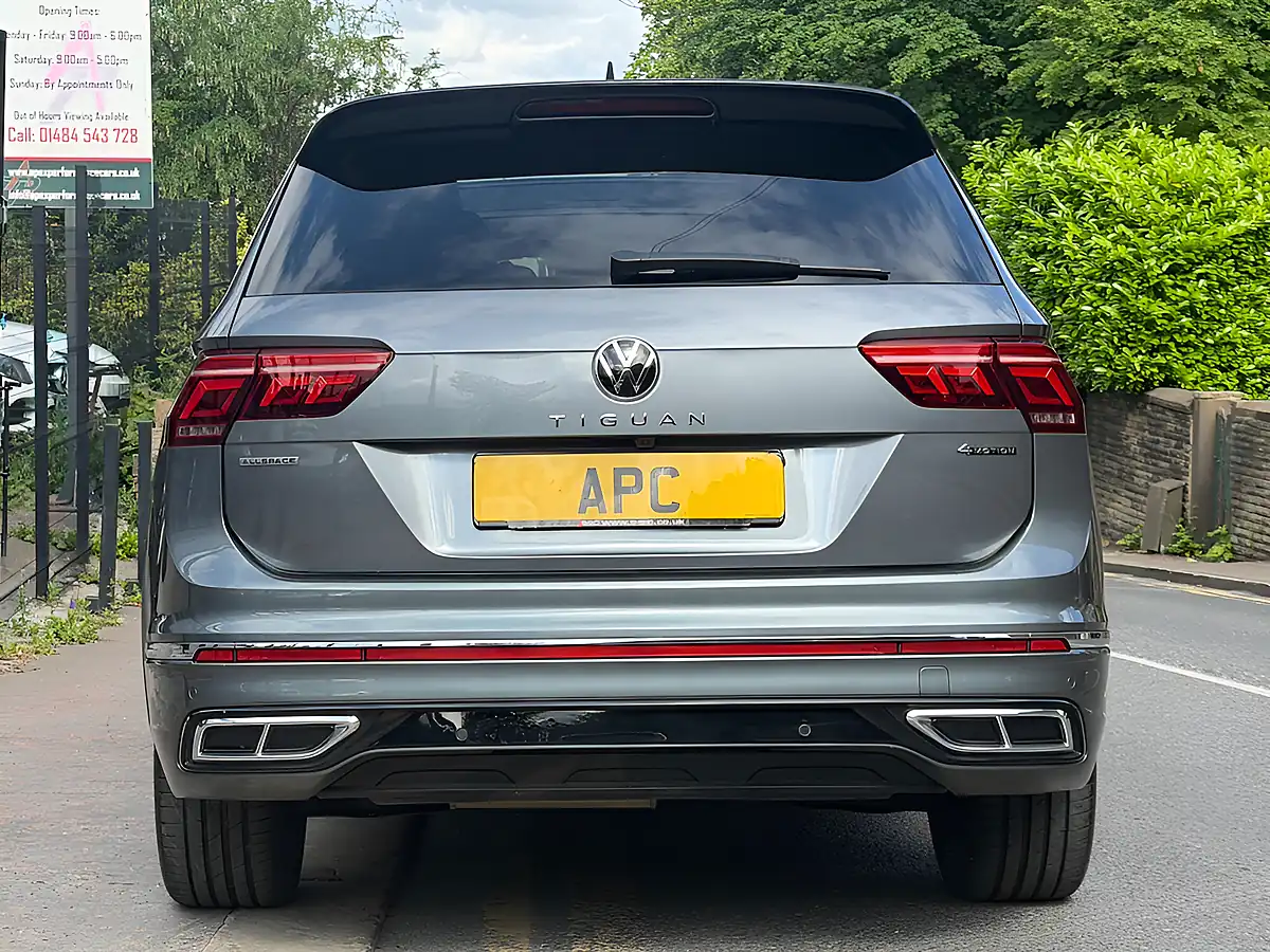 Used 2022 Volkswagen Tiguan Allspace R-Line Grey - Interior and Exterior details 5