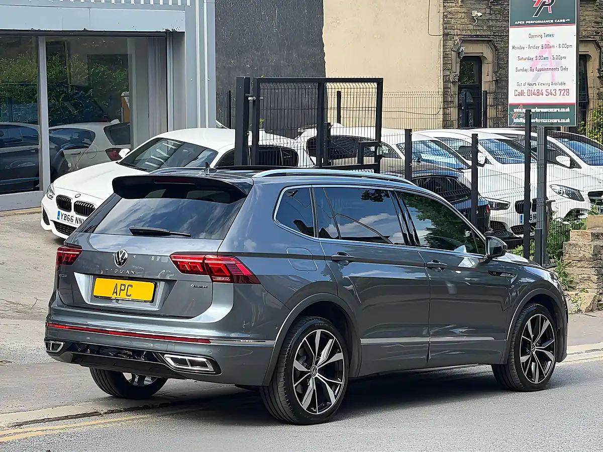 Used 2022 Volkswagen Tiguan Allspace R-Line Grey - Interior and Exterior details 6