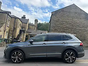 Used 2022 Volkswagen Tiguan Allspace R-Line Grey - Interior and Exterior details 8