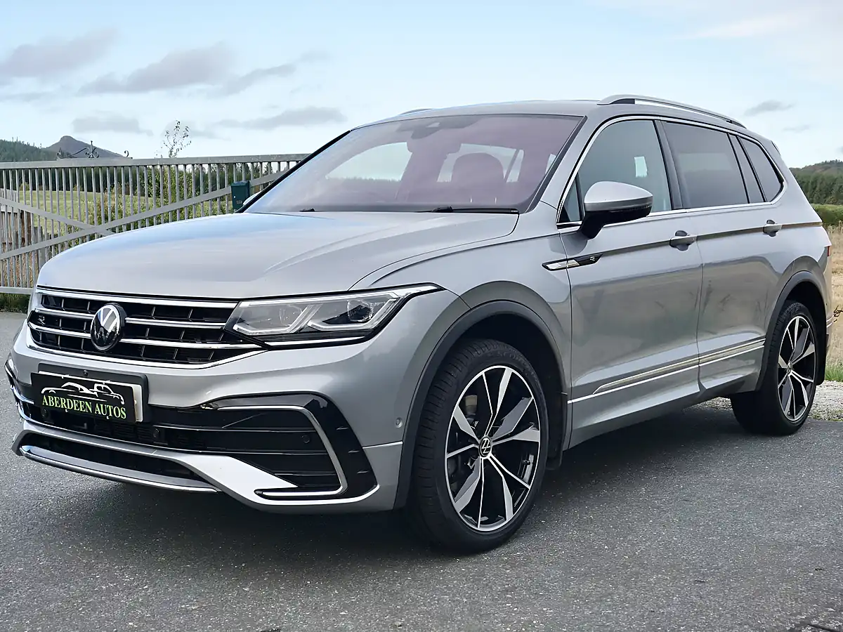 Used 2022 Volkswagen Tiguan Allspace R-Line Silver - Interior and Exterior details 19