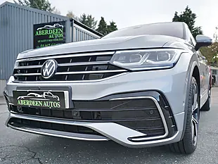 Used 2022 Volkswagen Tiguan Allspace R-Line Silver - Interior and Exterior details 8