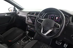 Used 2022 Volkswagen Tiguan Allspace R-Line White - Interior and Exterior details 2