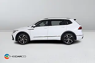Used 2022 Volkswagen Tiguan Allspace R-Line White - Interior and Exterior details 5