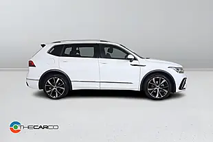 Used 2022 Volkswagen Tiguan Allspace R-Line White - Interior and Exterior details 6