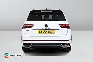Used 2022 Volkswagen Tiguan Allspace R-Line White - Interior and Exterior details 7