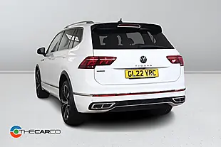 Used 2022 Volkswagen Tiguan Allspace R-Line White - Interior and Exterior details 8