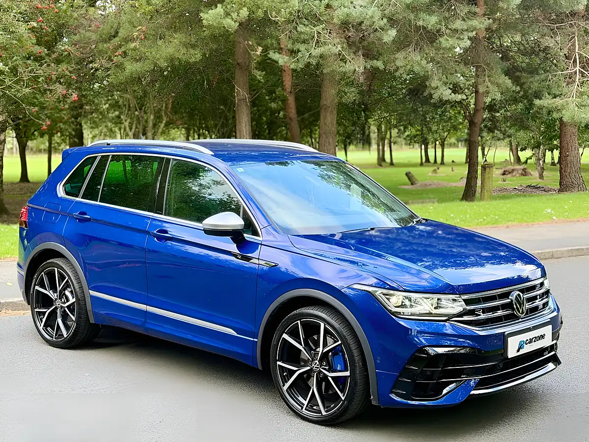 Used 2022 Volkswagen Tiguan R Blue - Interior and Exterior details 5